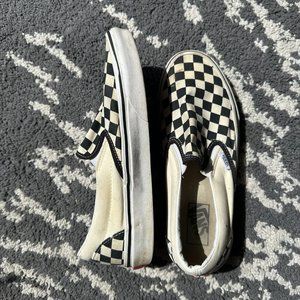 Van's checkered shoes